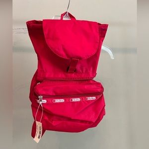 Lesportsac backpack Vintage very unique design bender used with tags